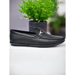 hoversoul Hoversole Men's Turin Black Soft Loafers-picture-25