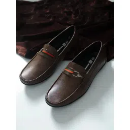 hoversoul Hoversole Men's Turin Brown Soft Loafers-picture-22