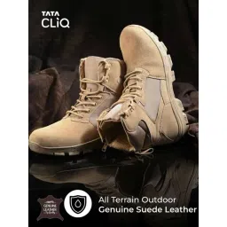 hoversoul Hoversole Men's Warrior Beige Derby Boots-picture-13