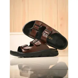 hoversoul Hoversole Men's ZENITH Brown Casual Archloc Sandals-picture-13