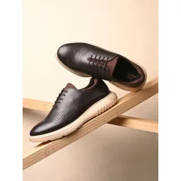 Hoversoul X Hitz Men's Tivara Maroon Vibe Brogue Shoes-picture-15