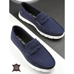 Hoversoul x Nico Nerini Men's Acqua Navy Loafers-picture-43