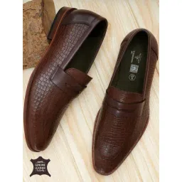 Hoversoul x Nico Nerini Men's Mamba Brown Loafers-picture-37