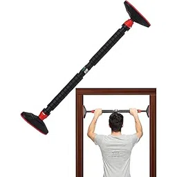 how (house of wishes) with device How (House of Wishes) Pull Up Bar Hanging Rod for Doorway, Heavy Duty Chin Up Bar for Door Frame, No Screws No Tools Locking Mechanism with Non Slip Sweat Absorbent Hand Grips, Supports 700 LBS-picture-18
