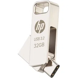 HP 886C 32GB OTG Flash Drive 3.2 Gold 32 GB Pen Drive Compatible with Audio Player, Desktop Computer, Gaming Console, Laptop, Mobile, Netbook, Netbook, Television, Tablet USB 3.2, USB 3.1, USB 3.0, USB 2.0 Metal Case-picture-18