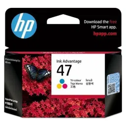 HP 47 Tri-color Original Ink Cartridge (6ZD61AA, Blue, Yellow & Pink)-picture-11
