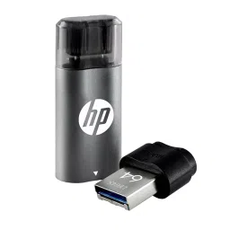 HP 64 GB USB 3.2 Grey and Black OTG Pen Drive, x5600b (Pack of 10)-picture-32