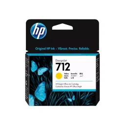 HP 712 Ink Cartridge 29 ml Yellow Color Compatible With HP DesignJet T210, 3ED69A-picture-24