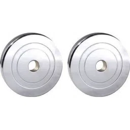 hridya trade 6 kg Pair of 3 KG X 2 Steel Gym Plates, Steel Weight Plates Home Gym Combo-picture-11