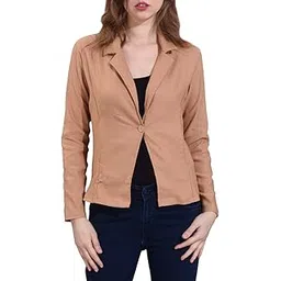 hrikshika fashion Women's Loose Fit Single breasted Blazer-picture-50