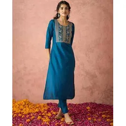 hritika Women Embroidery Straight Kurta Set-picture-22