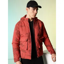 HRX by Hrithik Roshan Abstract Printed Outdoor Hooded Padded Jacket-picture-32