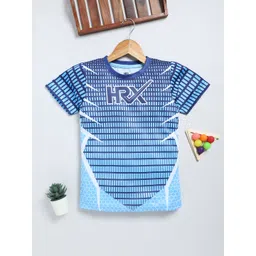 HRX by Hrithik Roshan Boys Geometric Printed T-shirt-picture-54