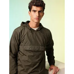 HRX by Hrithik Roshan Brand Logo Printed Hooded Training Sporty Jacket-picture-26