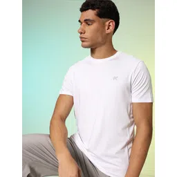 HRX by Hrithik Roshan Brand Logo Printed Rapid-Dry Running T-shirt-picture-31