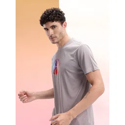 HRX by Hrithik Roshan Brand Logo Printed Running T-shirt-picture-12