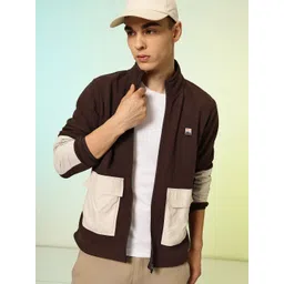 HRX by Hrithik Roshan Colourblocked Contrast Pocket Outdoor Sweatshirt-picture-33