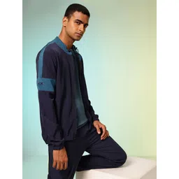HRX by Hrithik Roshan Colourblocked Rapid Dry Running Tracksuit-picture-23