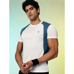 HRX by Hrithik Roshan Colourblocked Training T-shirt-picture-25