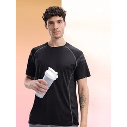 HRX by Hrithik Roshan Geometric Printed Rapid-Dry Training T-shirt-picture-36