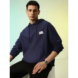 HRX by Hrithik Roshan Hooded Pure Cotton Relaxed Fit Sweatshirt-picture-36