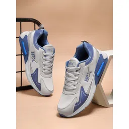 hrx by hrithik roshan HRX-1002_White/Navy Lightweight, Comfortable, Walking, Riding Training & Gym Shoes For Men-picture-12