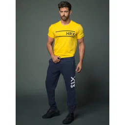 hrx by hrithik roshan HRX Active by Hrithik Roshan Navy Joggers-picture-40