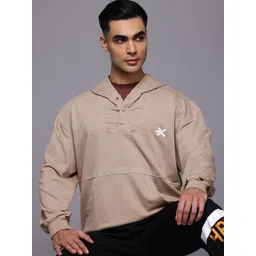 HRX by Hrithik Roshan Iron Tribe Printed Hooded Training Sweatshirt-picture-42