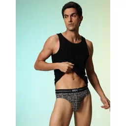 HRX by Hrithik Roshan Men Anti-Microbial Abstract Printed Briefs HRX_SS25_M_BRF_CS1_002_B-image-2