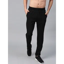 HRX by Hrithik Roshan Men Black Active Essential Track Pants-picture-20