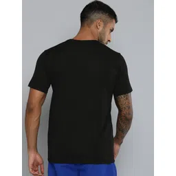 HRX by Hrithik Roshan Men Black Rapid Dry T-shirt image 3