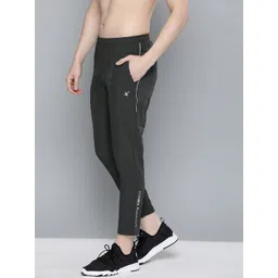HRX by Hrithik Roshan Men Black Solid RAPID-DRY Running Straight Fit Track Pants-picture-18