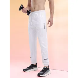 HRX by Hrithik Roshan Men Brand Logo Detail Rapid Dry Training Joggers-picture-19