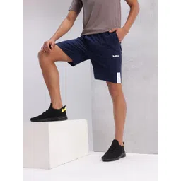 HRX by Hrithik Roshan Men Brand Logo Print Detail Regular Fit Lifestyle Shorts-picture-29