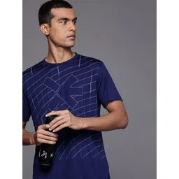 HRX by Hrithik Roshan Men Brand Logo Printed Rapid-Dry Running T-shirt-picture-19