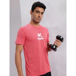 HRX by Hrithik Roshan Men Brand Logo Printed Rapid-Dry Training T-shirt-picture-29