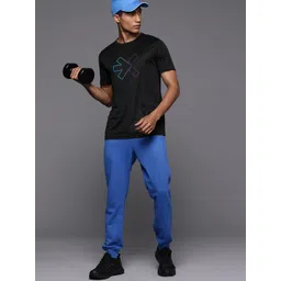 HRX by Hrithik Roshan Men Brand Logo Printed Rapid-Dry Training T-shirt image 5