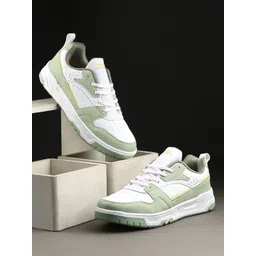 HRX by Hrithik Roshan Men Club Culture Colourblocked Sneakers-picture-11