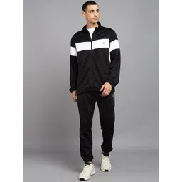HRX by Hrithik Roshan Men Collared Colorblocked Tracksuit-picture-26
