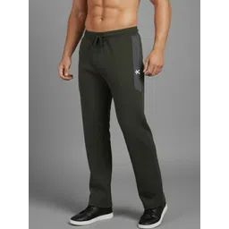 HRX by Hrithik Roshan Men Colorblocked Mid Rise Track Pants-picture-38