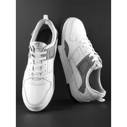 HRX by Hrithik Roshan Men Colourblocked PU Sneakers-picture-27