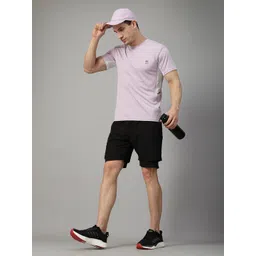 HRX by Hrithik Roshan Men Colourblocked Round Neck T-shirt-picture-29