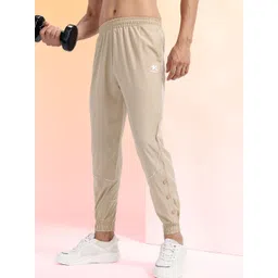 HRX by Hrithik Roshan Men Contrast Piping Mid-Rise Training Joggers with Mock Buttons-picture-36