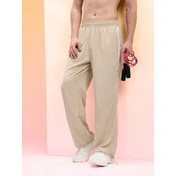 HRX by Hrithik Roshan Men Contrast Piping Mid-Rise Training Track Pants with Toggle Hem-image-29