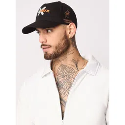 HRX by Hrithik Roshan Men Embroidered Cotton Baseball Cap-picture-12