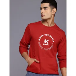hrx by hrithik roshan Men Full Sleeve Printed Sweatshirt-picture-10