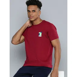 HRX by Hrithik Roshan Men Graphic Printed Round Neck Slim Fit T-shirt-picture-31