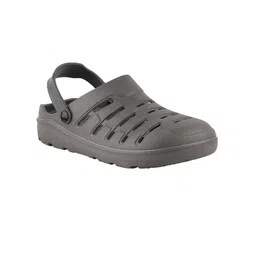 HRX by Hrithik Roshan Men Grey Self Design Clogs-picture-40