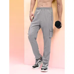 HRX by Hrithik Roshan Men Mid-Rise Cargo-Style Training Track Pants with Toggle Hem-picture-33