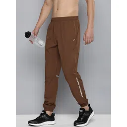 HRX by Hrithik Roshan Men Mid-Rise Rapid-Dry Anti-Microbial Training Joggers-image-5